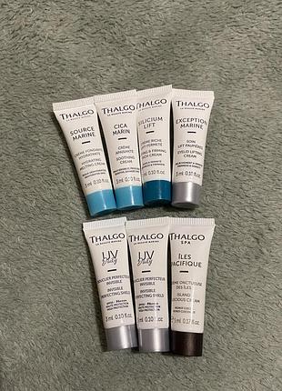 Пробники thalgo крем для обличчя денний, нічний, крем під очі