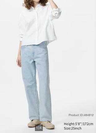 Жіночі джинси uniqlo straight jeans