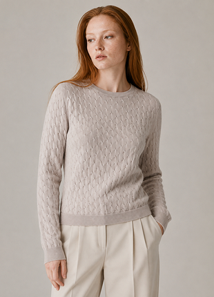 Boss ніжний фактурний светр джемпер із вовни мериноса merino superfine