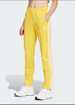 Штаны желтые adidas