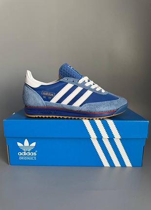 Уцінка кросівки унісекс adidas sl 72 rs blue/white
