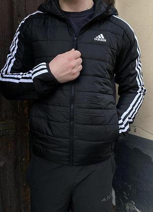 Чоловіча куртка adidas чорна весняна на кожен день нова оригінал весна