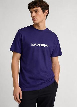 Lanvin коттоновая футболка