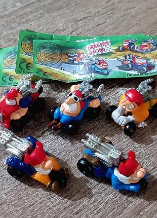 Киндер серия. dragster racing. 1996 год.