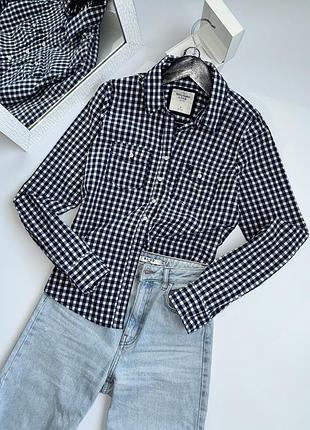 Картата сорочка abercrombie & fitch