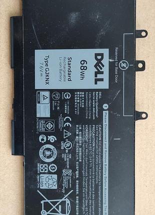 Батарея / акумулятор dell gjknx 68wh (latitude 5480, 5490, 5580, 5590, precision 3520)