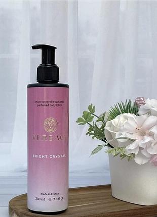 Парфумований лосьйон для тіла versace bright crystal, 200 мл.
