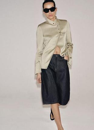 Джинсові шорти бермуди zara