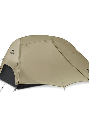 Палатка двухместная ультралегкая naturehike star river ul cnk2450ws022, коричневая