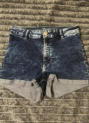Джинсові шорти h&m, розмір eur 38