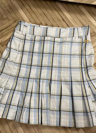 Оригінальна спідниця-шорти cross sportswear, s (34)  продам стильну оригінальну спідницю-шорти cross sportswear sweden у красиву літню клітинку