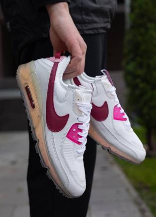 Nike air max 90 terrascape white red