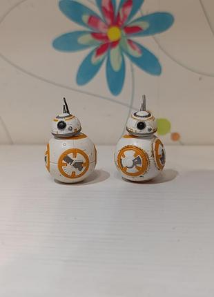 Коллекционные фигурки дроидов bb-8 star wars звездные вины комплект 2 штуки