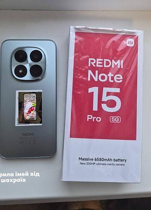 Телефон xiaomi redmi note 15 pro 5g