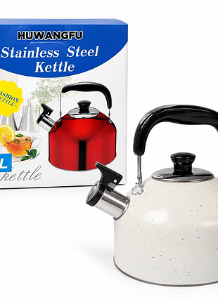 Чайник зі свистком huwangfu stainless steel kettle 2.5l