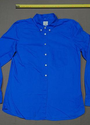 Воротник 42 см gap size m 100% cotton синий женский oxford рубашка the shrunken boyfriend