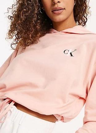 Брендова футболка худі з капюшоном від “calvin klein”