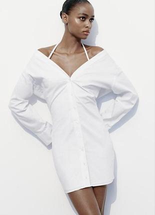Сукня сорочка, zara, розмір xs-s.