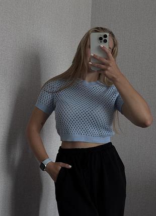 Вʼязаний топ h&m