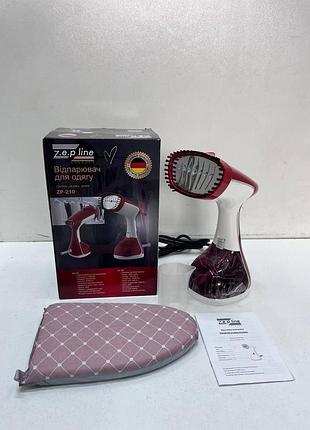 Вертикальний ручний відпарювач для одягу zepline zp-210 з сенсорним
