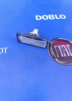 Фонарь (плафон) подсветки номерного знака fiat doblo добло opel combo d комбо 09-18 263 кузов 51810675