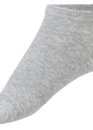 Шкарпетки трикотаж короткі для чоловіка livergy lycra® 418120-1 43-46 сірий