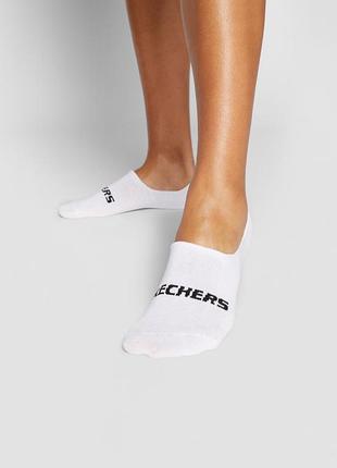 Сліди бавовняні для хлопчика skechers 44008-х 35-38 білий