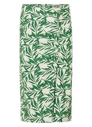 Юбка на запах для женщины esmara lycra® 459713 34(xs) зеленый
