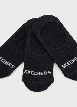 Следы набор 3 пары для мужчины skechers 469203 39-42 черный