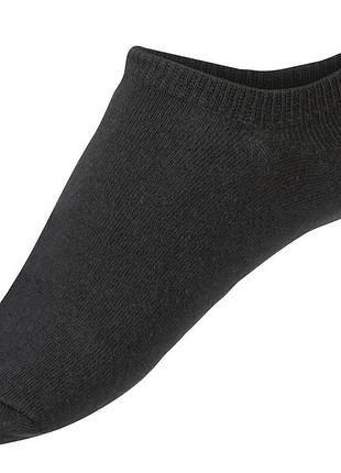 Шкарпетки короткі для чоловіка livergy lycra® 406986-1 43-46 чорний