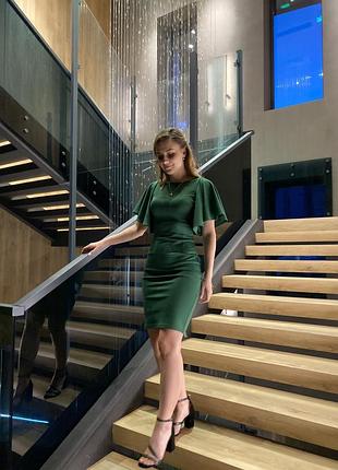 Вишукана смарагдова сукня xs