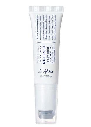Dr. althea retinol flat iron eye roller сироватка для шкіри навколо очей з вбудованим ролером 25ml