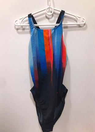 Новый детский цветной купальник adidas