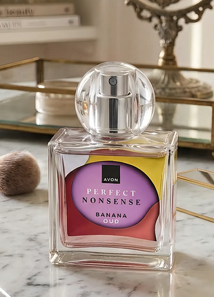 Парфумна вода perfect nonsense banana oud 50 мл avon / ейвон перфект нонсенс банана