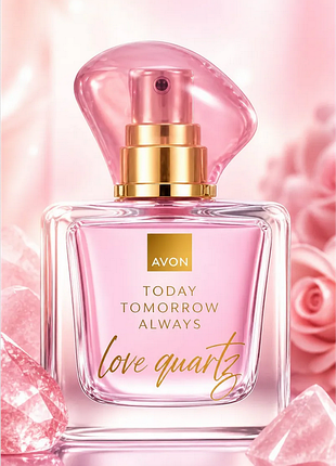 Парфумна вода avon tta love quartz, 50 мл, ейвон лав кварц
