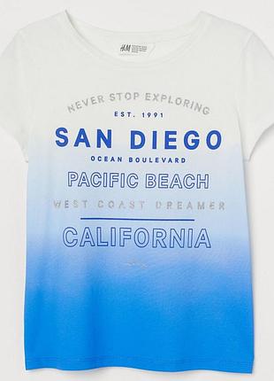 Футболка известной торговой марки h&amp;m