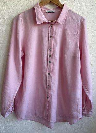 Рожева сорочка shirtmaker by elton