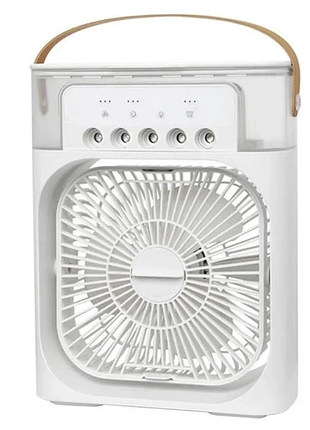 Вентилятор+зволожувач повітря mini fan (fs-03) (led, type-c)