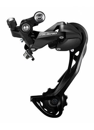 Задний переключатель shimano rd-m3100-sgs, alivio, 9ск, черный (derb-086)