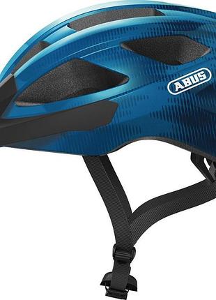 Шлем велосипедный abus macator steel blue (kas125)