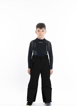 Брюки горнолыжные just play детские, черный (n5005-1)