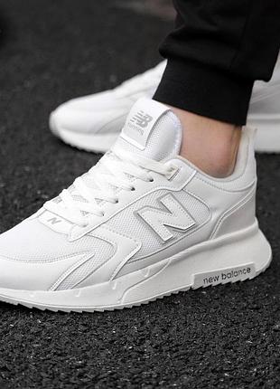 Мужские кроссовки нью баланс ранинг new balance running white белый 40 43