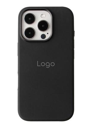 Чехол накладка silicone case металлические кнопки (metal buttons) для apple iphone 16 pro max панель-накладка для телефона айфон