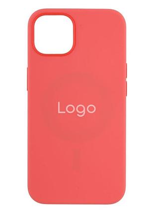 Чехол magsafe splashscreen для apple iphone 13 pro pink pomelo