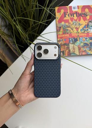 Чехол iphone carbon blue
