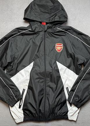 Тренувальна куртка арсенал лондон чоловічий розмір l arsenal london апл ширина 60см довжина 70см