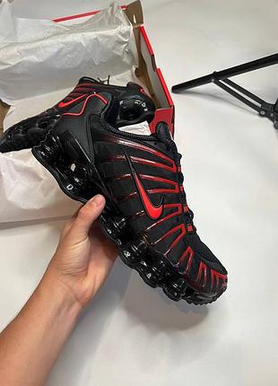 Nike shox original red black