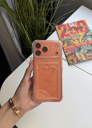 Чехол iphone с карманом