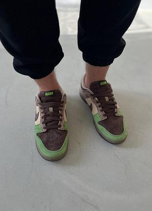 Кросівки nike sb dunk low kicks hawaii aloha