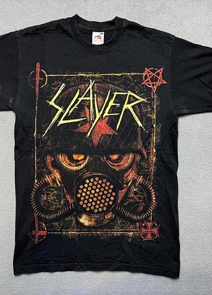 Slayer музыкальная группа футболка мерч размер s черная
